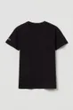 Παιδικό βαμβακερό μπλουζάκι OVS μαύρο