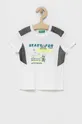 bianco United Colors of Benetton t-shirt in cotone per bambini Ragazzi