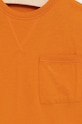 Băieți United Colors of Benetton tricou de bumbac pentru copii 3I1XC101W.G portocaliu