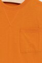 Chłopiec United Colors of Benetton t-shirt bawełniany dziecięcy 3I1XC101W.G pomarańczowy
