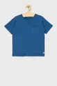 μπλε United Colors of Benetton - Παιδικό βαμβακερό μπλουζάκι Για αγόρια