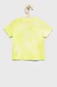 United Colors of Benetton t-shirt in cotone per bambini giallo