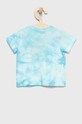 Dječja pamučna majica kratkih rukava United Colors of Benetton 3085G103C.P plava SS22