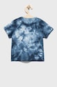 Dječja pamučna majica kratkih rukava United Colors of Benetton 3085G103C.P plava SS22