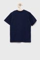 Dětské bavlněné tričko United Colors of Benetton námořnická modř