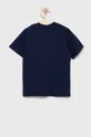 Detské bavlnené tričko United Colors of Benetton tmavomodrá