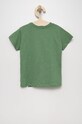 United Colors of Benetton t-shirt bawełniany dziecięcy 3096G103A.P zielony SS22
