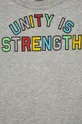 szary United Colors of Benetton t-shirt bawełniany dziecięcy