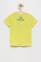 United Colors of Benetton tricou de bumbac pentru copii 3096G103U.P verde SS22