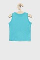Dětský bavlněný top United Colors of Benetton 3096GH00A.P modrá SS22