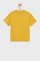 United Colors of Benetton t-shirt bawełniany dziecięcy 3BVXC103R.G żółty SS22