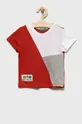 rosso United Colors of Benetton t-shirt in cotone per bambini Ragazzi