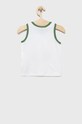 United Colors of Benetton gyerek pamut felső 3BVXGH009.P fehér SS22