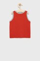 United Colors of Benetton top bawełniany dziecięcy 3BVXGH009.P czerwony SS22