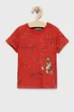 rosso United Colors of Benetton t-shirt in cotone per bambini Ragazzi