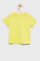 Dječja pamučna majica kratkih rukava United Colors of Benetton 3I1XG103D.P zelena SS22