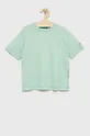 зелений Дитяча бавовняна футболка United Colors of Benetton Для хлопчиків