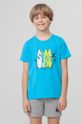 Dětské bavlněné tričko 4F modrá