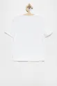 Dječja pamučna majica kratkih rukava GAP bijela