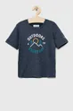 granatowy Columbia t-shirt dziecięcy Chłopięcy