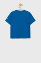 Columbia t-shirt bawełniany dziecięcy niebieski