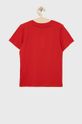 Dětské bavlněné tričko Calvin Klein Jeans červená