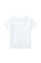 Детская хлопковая футболка Polo Ralph Lauren 322832904035 белый AA00