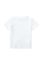 Дитяча бавовняна футболка Polo Ralph Lauren 322832904035 білий AA00
