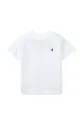 biały Polo Ralph Lauren T-shirt bawełniany dziecięcy 323832904035 Chłopięcy
