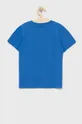 Calvin Klein Jeans T-shirt bawełniany dziecięcy IB0IB01102.PPYY niebieski