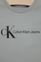 Dječja pamučna majica kratkih rukava Calvin Klein Jeans  100% Organski pamuk