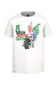 Lego t-shirt bawełniany dziecięcy nadruk biały 12010481