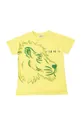 zielony Kenzo Kids t-shirt bawełniany dziecięcy Chłopięcy
