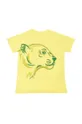Kenzo Kids t-shirt bawełniany dziecięcy zielony