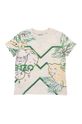 Kenzo Kids t-shirt bawełniany dziecięcy cielisty