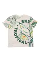 Detské bavlnené tričko Kenzo Kids  100% Organická bavlna
