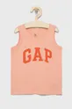 roza Dječja pamučna majica kratkih rukava GAP Za dječake