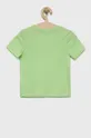 Παιδικό βαμβακερό μπλουζάκι GAP πράσινο