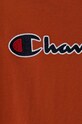 Chłopiec Champion t-shirt bawełniany dziecięcy 305954 pomarańczowy