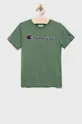 πράσινο Παιδικό βαμβακερό μπλουζάκι Champion Για αγόρια