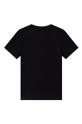 Dkny t-shirt bawełniany dziecięcy D25D95.162.174 czarny