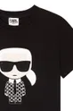 Karl Lagerfeld bombažna otroška majica  100% Bombaž