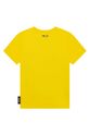 Dětské bavlněné tričko Karl Lagerfeld jasně žlutá