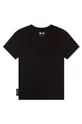 Karl Lagerfeld t-shirt bawełniany dziecięcy Z25344.162.174 czarny