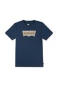 Levi's tricou de bumbac pentru copii print albastru 8E8157.B