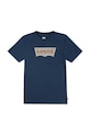 Levi's tricou de bumbac pentru copii print albastru 8E8157.B