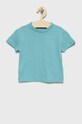 Levi's t-shirt bawełniany dziecięcy bawełna turkusowy 8EE870.B