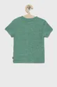 Παιδικό μπλουζάκι Levi's πράσινο