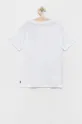 Detské bavlnené tričko Levi's biela