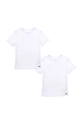 biały Levi's t-shirt dziecięcy (2-pack) Chłopięcy